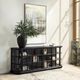 Classic Home Carson Loft Black 4-Door Cabinet-1