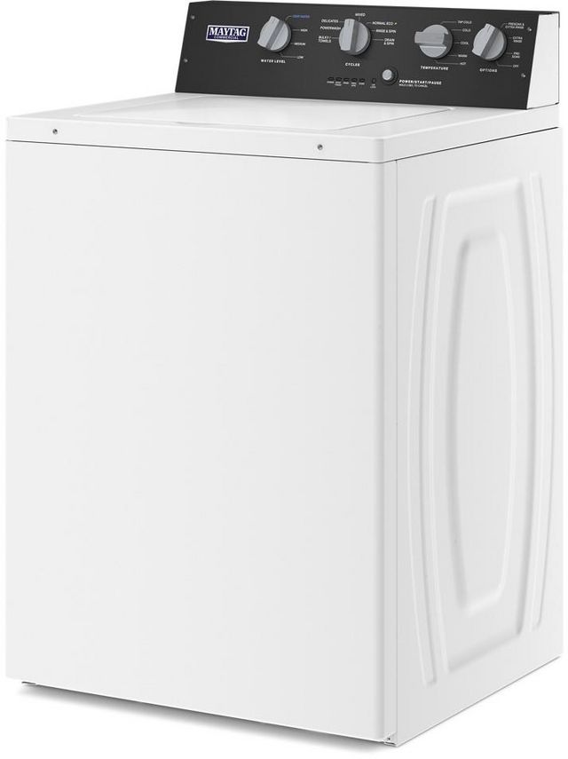 Maytag® Commercial 3.5 Cu. Ft. White Commercial Washer-2