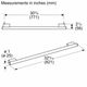 Thermador® Masterpiece® Stainless Steel Handle Kit-1