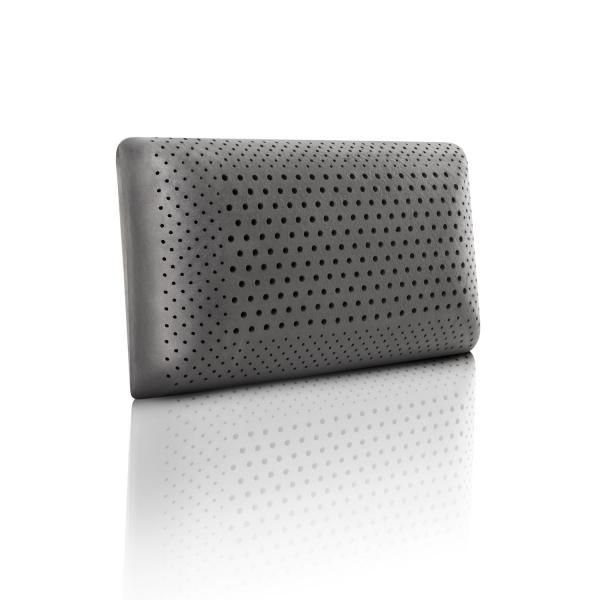 Malouf® Z™ Zoned Dough™ + Bamboo Charcoal High Loft King Pillow-2