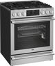 Beko 30" Stainless Steel Slide In Dual Fuel Range-1