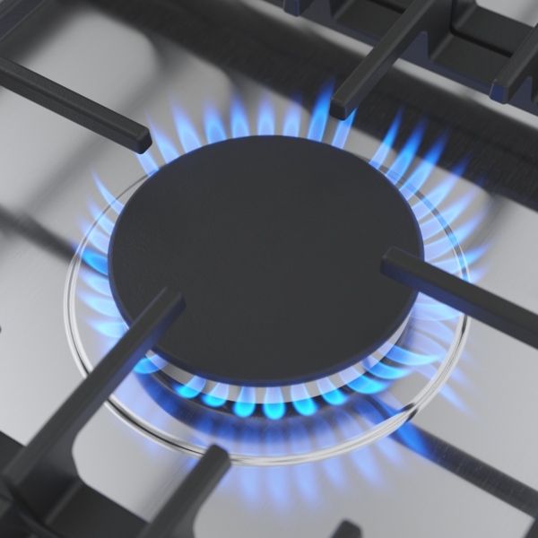 Bosch® 500 Series 36" Stainless Steel Gas Cooktop-3