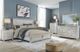 Signature Design by Ashley® Brashland 5-Piece White Queen Panel Bed Set-5