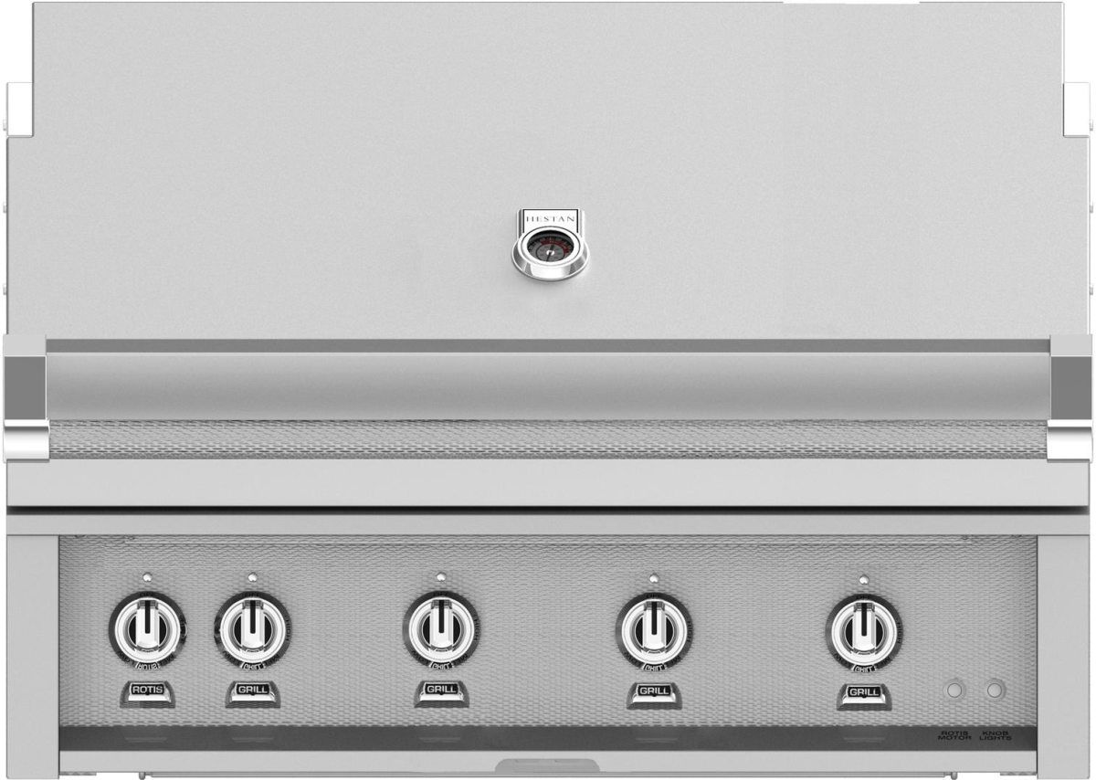 Hestan® Professional 4-Burner Stainless Steel Built In Natural Gas Grill