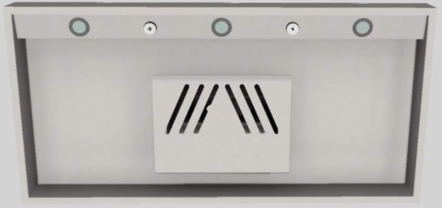 Vent-A-Hood® 42" Stainless Steel Contemporary Wall Mounted Range Hood-3