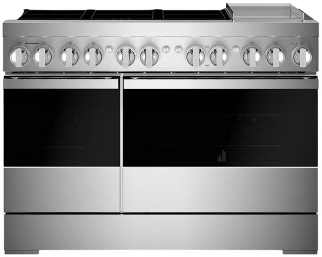 JennAir® Noir 48" Stainless Steel Pro Style Induction Range -0