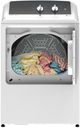 GE® 6.2 Cu. Ft. White Front Load Gas Dryer-3
