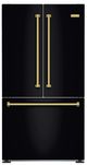 BlueStar® 36 in. 19.9 Cu. Ft. Color Match Counter Depth Freestanding French Door Refrigerator-0