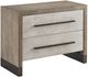 Universal Explore Home™ Vista Taupe/Weathered Oak Nightstand-0