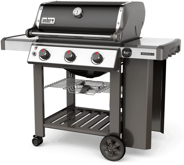 Weber® Genesis® II E-310 Free Standing Gas Grill-Black-2