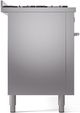 Ilve® Professional Plus II 60" Stainless Steel Pro Style Dual Fuel Range-3