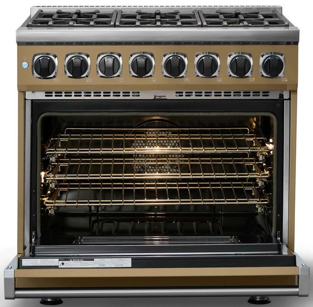 Viking® 7 Series 36" Golden Hour Pro Style Dual Fuel Range-1