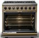 Viking® 7 Series 36" Golden Hour Pro Style Dual Fuel Range-1