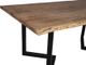 Porter International Designs Manzanita Natural 82" Dining Table with V Base-3