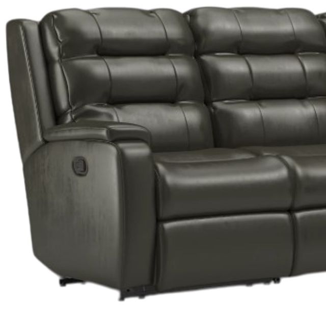 Flexsteel® Arlo Black Reclining Sectional -1