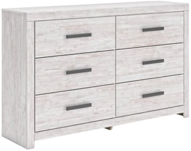 Signature Design by Ashley® Cayboni Whitewash Six Drawer Dresser