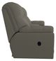 La-Z-Boy® Morrison Silver Manual Reclining Loveseat with Console-2