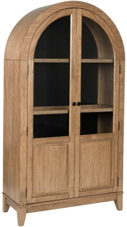 Signature Design by Ashley® Dagandale Black/Natural Accent Cabinet-0