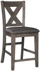 Signature Design by Ashley® Caitbrook 5-Piece Gray Counter Height Dining Set-2