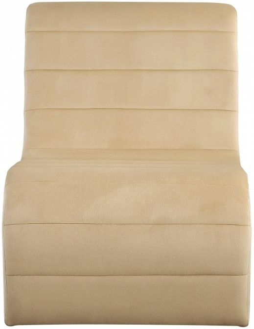 Meridian Furniture Ivy Camel Velvet Accent Chair-1