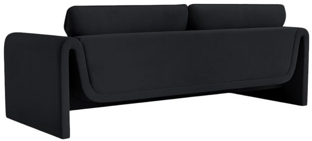 Meridian Furniture Sloan Black Velvet Sofa-3