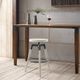 Olliix by INK+IVY Frazier Reclaimed White Counter Stool with Adjustable Height-2