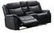 Mazin Furniture Paxton Black Reclining Loveseat-1