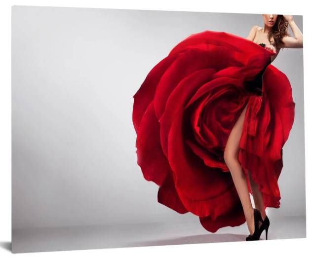 Classy Art Rosie Leg Wall Art-1