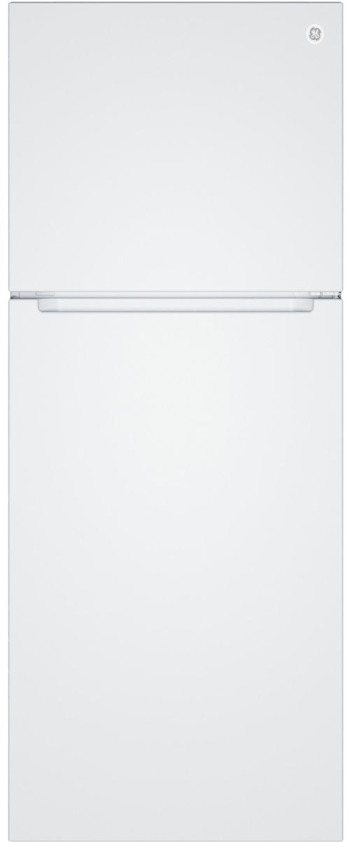 GE® ENERGY STAR® 24" 11.9 Cu. Ft. White Counter Depth Top Freezer Refrigerator-0