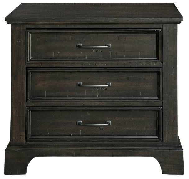 New Classic® Home Furnishings Stafford County Walnut Nightstand-1