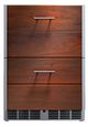 Kalamazoo™ Outdoor Gourmet Arcadia Series 24" Marine-Grade Stainless Steel Outdoor Freezer with Two Drawers-0