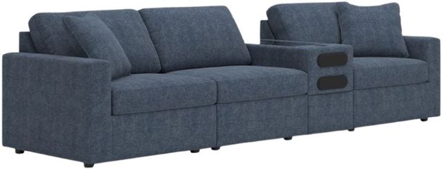 Signature Design by Ashley® Modmax 4-Piece Ink Modular Sectional with Audio Console-0