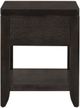 A & B Home Dark Brown End Table With 1 Drawer-2
