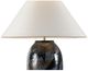 Wildwood Lamps Shiga Hatsu Blue Glaze Lamp-1