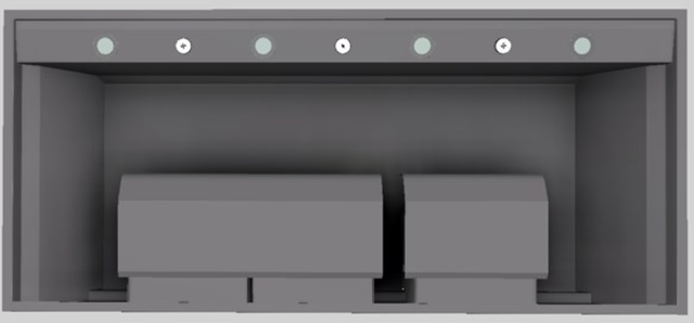 Vent-A-Hood® Designer Series 54" Gunsmoke Wall Mounted Range Hood-3
