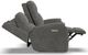 Flexsteel® Penn Coal Power Reclining Loveseat with Power Headrests and Lumbar-4