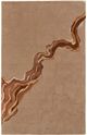 Feizy Serrano Orange 5' x 8' Rug-0