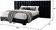 ACME Furniture Rivas Black Queen Panel Bed-1