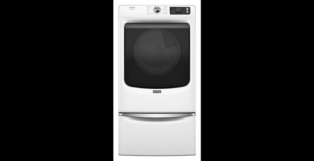 Maytag® 5.0 Cu. Ft. White Front Load Washer -8