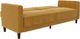 dhp furniture® Pin Mustard Futon-3