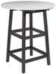 C R Plastic Generation Line Black Pub Table-0