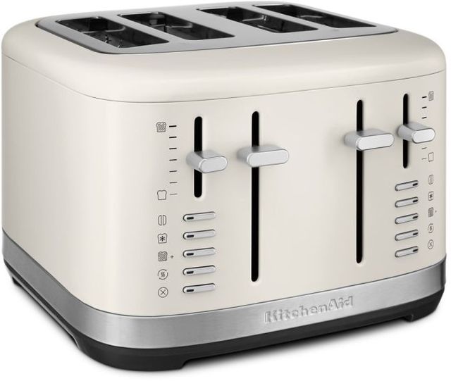 KitchenAid® 4 Silce Porcelain White Toaster -0