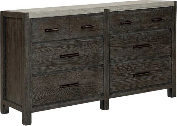 Magnussen Home® Plum Creek Ravenwood Black Drawer Dresser-0