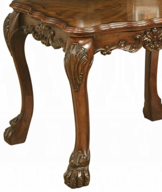 ACME テーブル ACME Furniture Destin Ceramic and Walnut Finish Ceramic 35 in