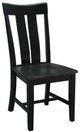 John Thomas Furniture® Cosmopolitan Ava Black Dining Side Chair-0