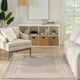Nourison Home™ Horizon HOZ03 Gray 5'x7' Area Rug-1