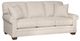 King Hickory Customizable Sidney Gold Fabric Sofa-0