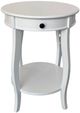 Crown Mark Jacie White Chairside Table-2
