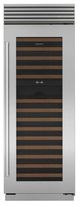 Sub-Zero® Classic Series 30" Stainless Steel Right Hinge Wine Cooler-0