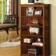 Furniture of America® Valencia Antique Oak Media Shelf-2
